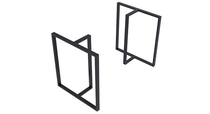 Металлическое подстолье "ФП-12" в лофт стиле от производителя ООО"Фокси крафт" Минск