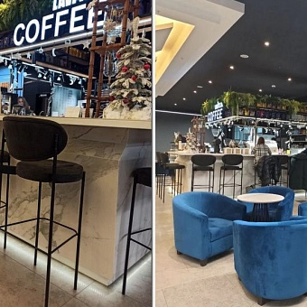 Портфолио FILINI. кафе "Lavazza"