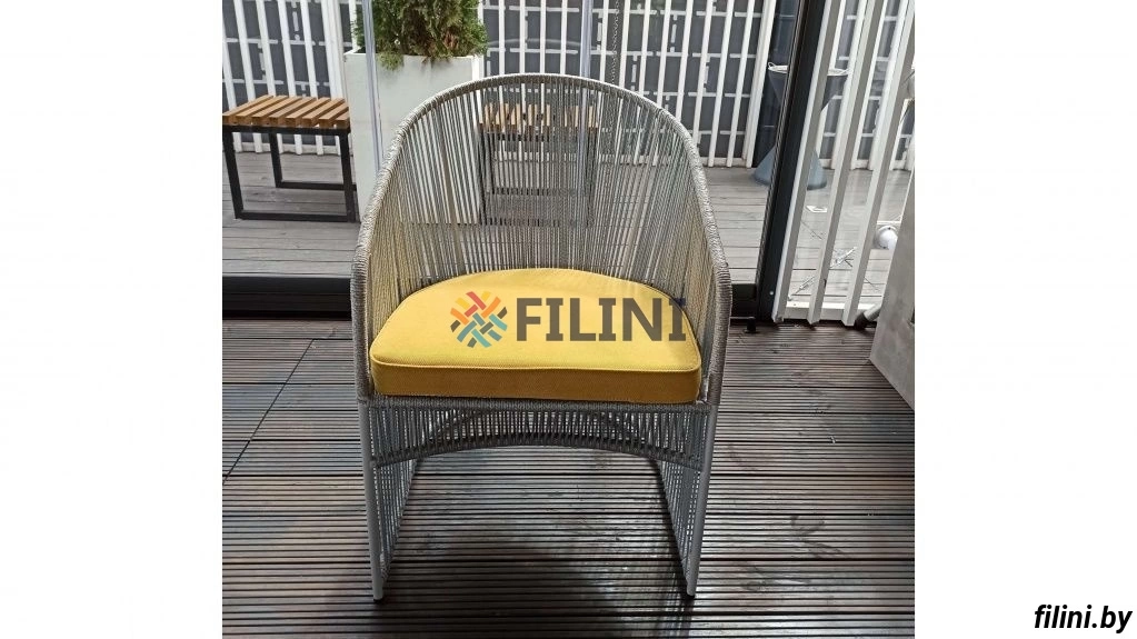 Уличное кресло "Фонтан" из набора мебели для ресторана на сайте производителя filini.by
