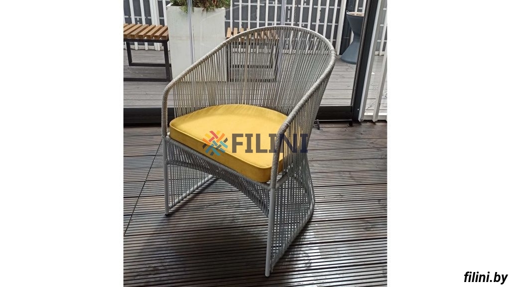 Уличное кресло "Фонтан" для ресторана на заказ в каталоге производителя FILINI Минск