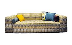 Большой мягкий диван "Викторий" для гостиной, зала, офиса от производителя ООО ФИЛИНИ МЕБЕЛЬ