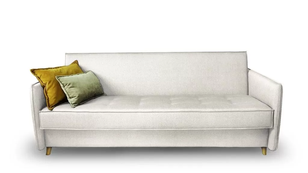 Белый диван-кровать для ежедневного сна "Винтаж", на заказ у ООО ФИЛИНИ МЕБЕЛЬ Минск